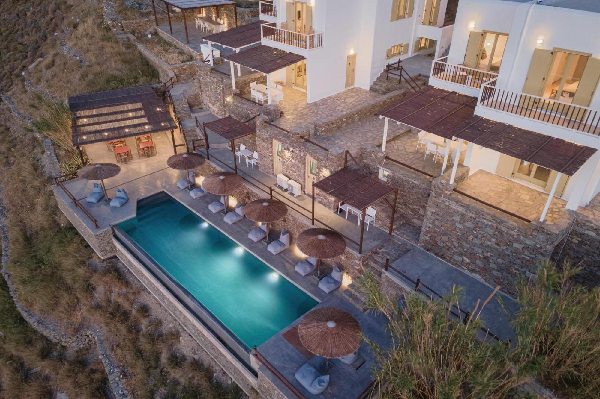 Kastella Sunset Villa Three Kíthnos Dış mekan fotoğraf